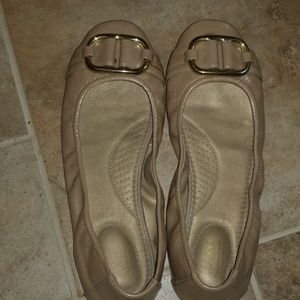 Bass nude ballet flats 8.5